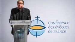 Prancūzijos vyskupų konferencijos pirmininkas arkivyskupas Ericas de Moulins-Beaufort’as 