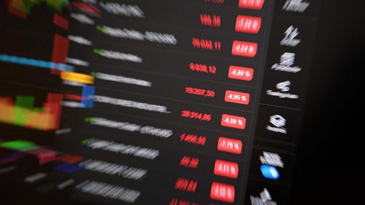 Les marchés boursiers dans le rouge après l'annonce des taxes douanières américaines