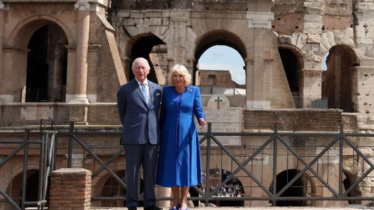 ITALY-BRITAIN-ROYALS-VISIT