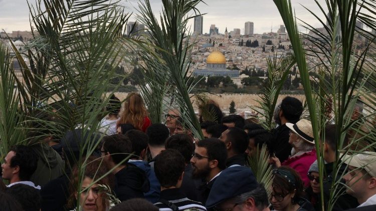 Jerusalén, la procesión del Domingo de Ramos