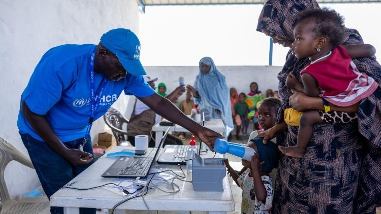 Refugiados sudaneses no Chade