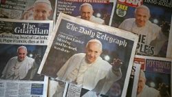 ഫ്രാൻസീസ് പാപ്പാ മരണമടഞ്ഞ വാർത്തകൾ ദിനപ്പത്രങ്ങളിലൂടെ