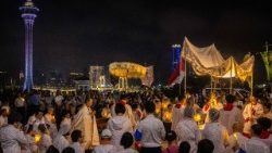 Đức Cha Stephen Lee Bun-sang chủ sự Thánh lễ tại Đền thánh Đức Mẹ Penha ở Ma Cao