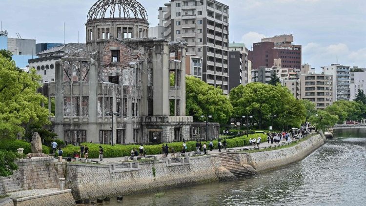 Das Mahnmal gegen Atomwaffeneinsatz (Atomic Bomb Dome) in Hiroshima