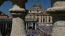 Piazza San Pietro durante un evento giubilare 