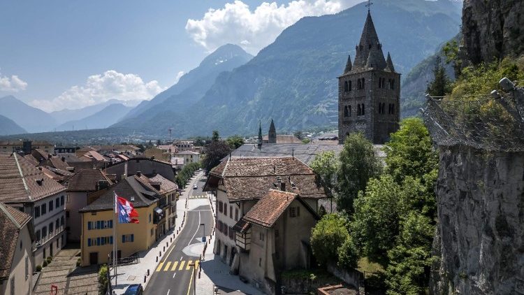 Abtei Saint-Maurice in der Schweiz (Archiv)