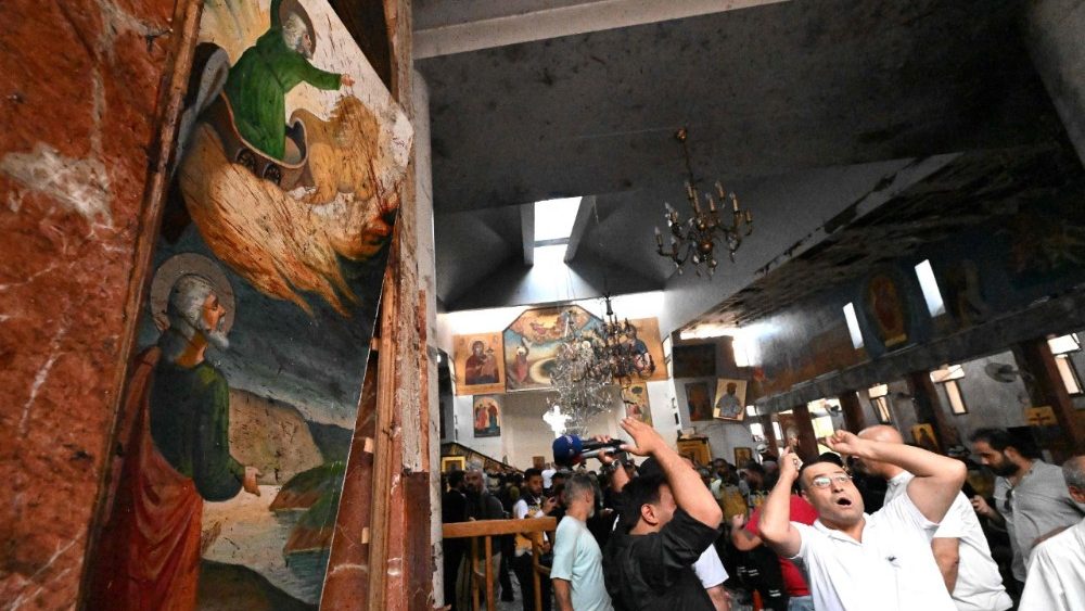 SYRIA-CONFLICT-BLAST-CHURCH