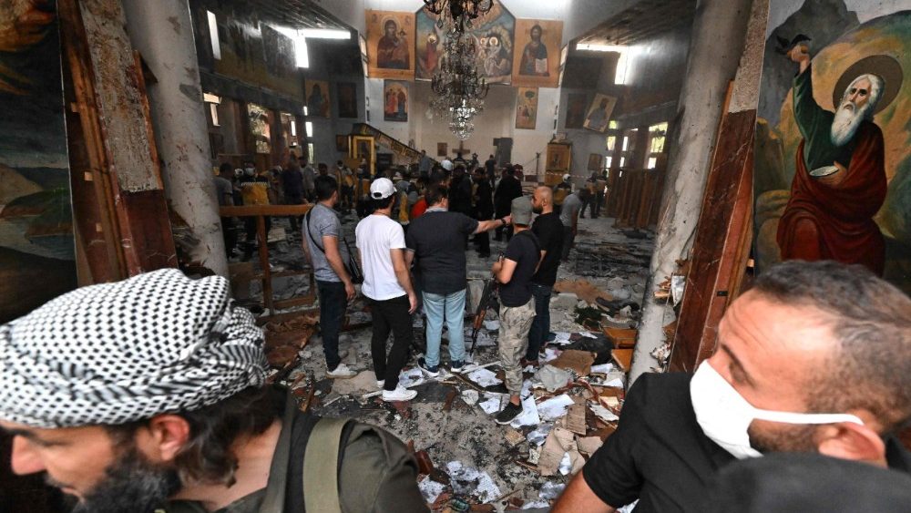SYRIA-CONFLICT-BLAST-CHURCH