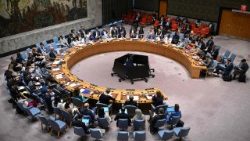 Une réunion du conseil de sécurité de l'ONU, 