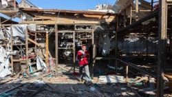 La distruzione della guerra nella Striscia di Gaza