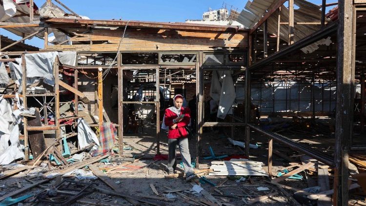 La distruzione della guerra nella Striscia di Gaza