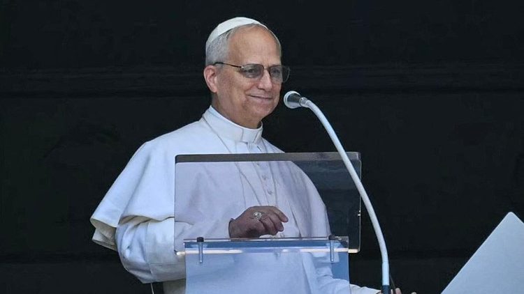 Der Papst bei seinem Angelusgebet