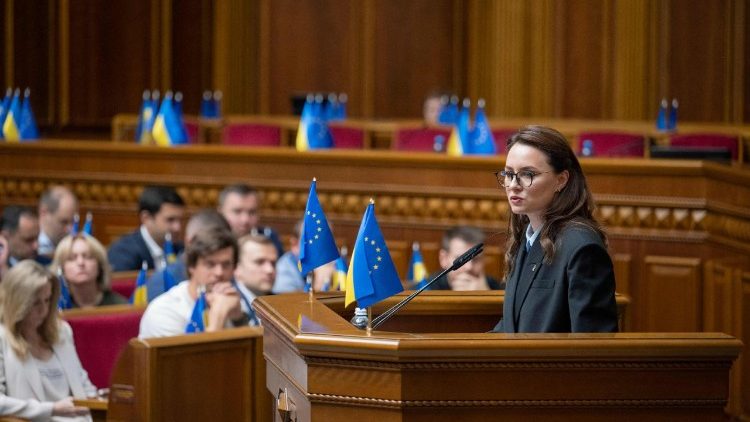 La neo-premier ucraina, Yulia Svyrydenko