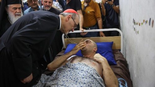 Pave Leos ord tre dager etter angrepet på kirken i Gaza by