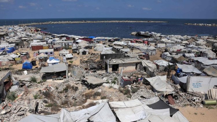 इस्राएली हमलों के बाद गाज़ा की दयनीय स्थिति, तस्वीरः 08.08.2025 