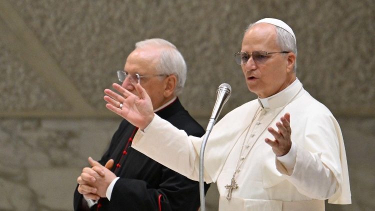 Papa Léon XIV o likita po ya banso ya lelo mokolo ya misato 20 ya sanza ya mwambi, o ndako ya makita Polo VI