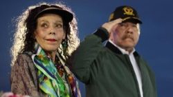 Die zwei Säulen des Regimes in Managua: Präsident Daniel Ortega und seine Vizepräsidentin und Frau Rosario Murillo