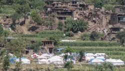 நில அதிர்வால் பாதிக்கப்பட்ட பகுதி 