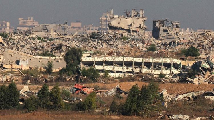 Руіны Газы. Ілюстрацынае фота