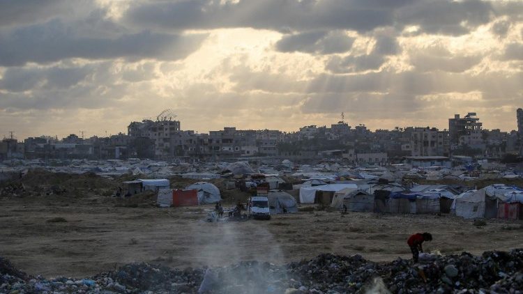 അഭയാർത്ഥികളുടെ കൂടാരങ്ങൾ, ഗാസയിൽ നിന്നുള്ള ഒരു ദൃശം