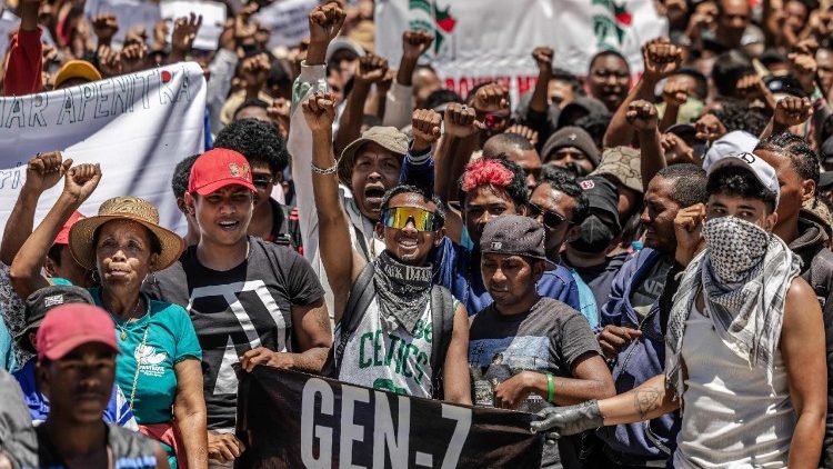 MADAGASCAR-ECONOMY-UNREST-DEMO