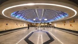 Blick in die neu eröffnete U-Bahnstation "Heilige Maria" in Teheran