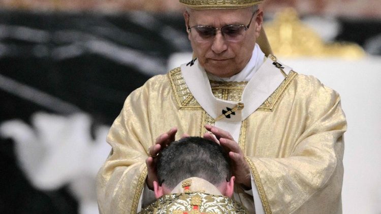 A szentelés pillanata