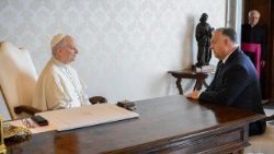 البابا يستقبل رئيس وزراء المجر