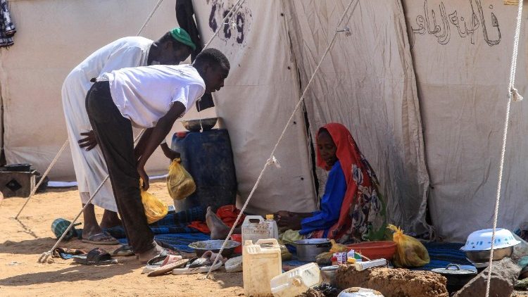 Rifugiati interni sudanesi ad Al-Dabbah