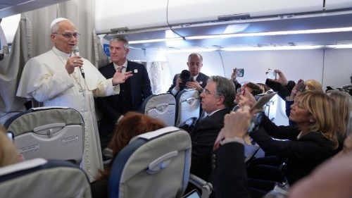 Леў XIV – журналістам: будзьце сейбітамі добрых слоў