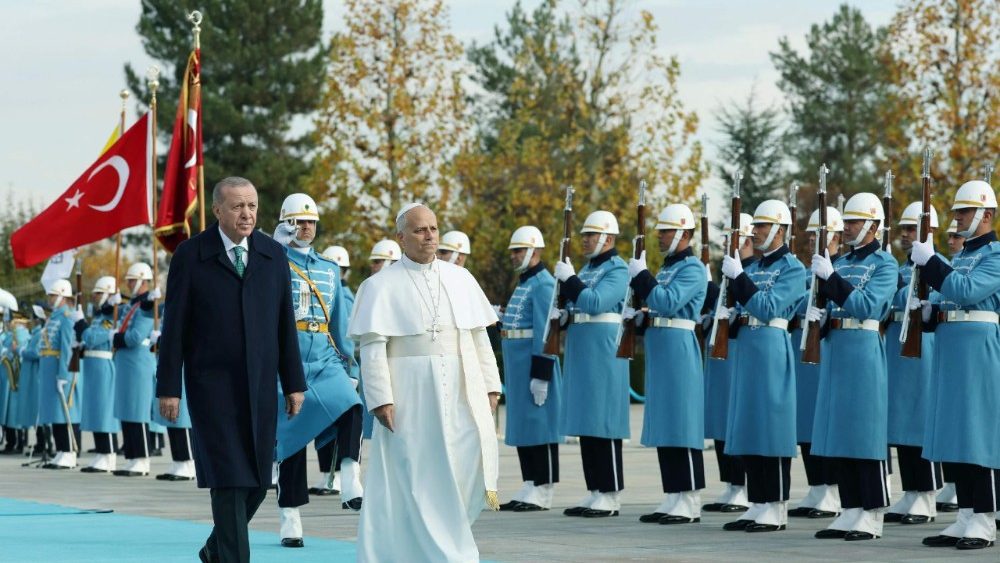 TURKEY-VATICAN-DIPLOMACY-POPE