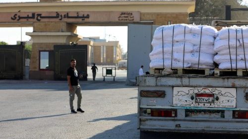 Il valico di Rafah al confine tra Egitto e Striscia di Gaza