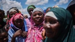 Binnenflüchtlinge aus Pemba - Aufnahme vom Dezember letzten Jahres