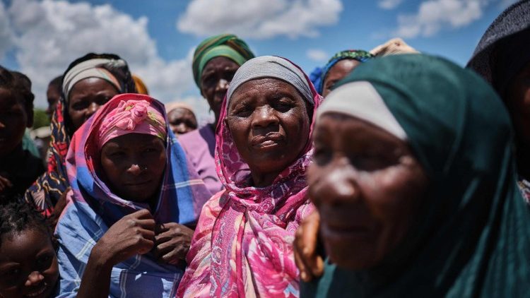 Binnenflüchtlinge aus Pemba - Aufnahme vom Dezember letzten Jahres