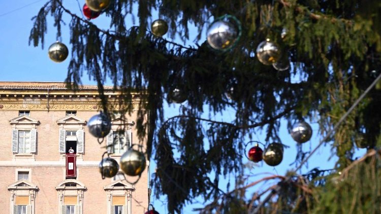 Papst beim Angelusgebet