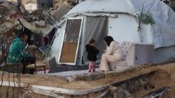 Habitantes del norte de la Franja de Gaza, Jabalia  (AFP or licensors)