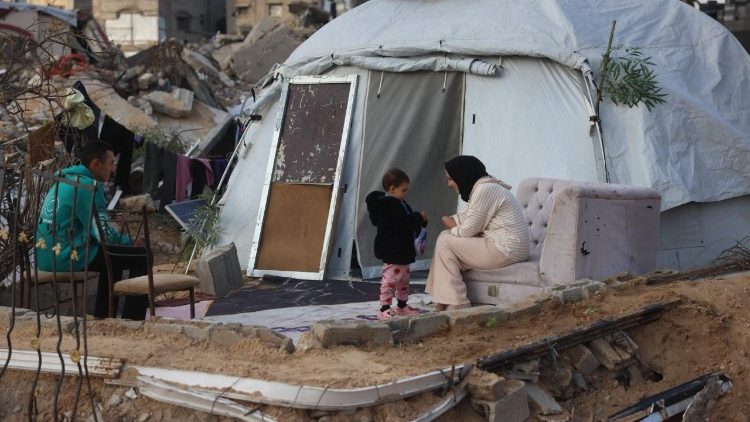 Habitantes del norte de la Franja de Gaza, Jabalia  (AFP or licensors)