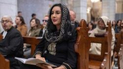 Messe in der Geburtskirche in Bethlehem