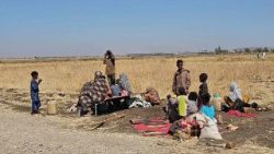 Los refugiados sudaneses huyen de los combates entre el ejército y los paramilitares (AFP)