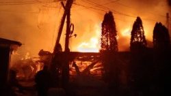 Un raid con droni portato nella notte su Kherson e attribuito dai media russi alle truppe ucraine