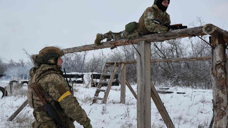 Truppe ucraine al fronte