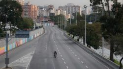 2026 m. sausio 3 d. rytas Karakase, Venesuelos sostinėje 