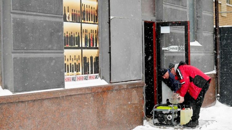 L'Ucraina nella morsa del gelo