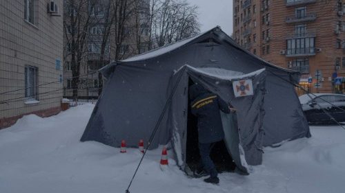 C&aacute;ritas na Ucr&acirc;nia: emerg&ecirc;ncia devido ao frio e a luta di&aacute;ria pela vida