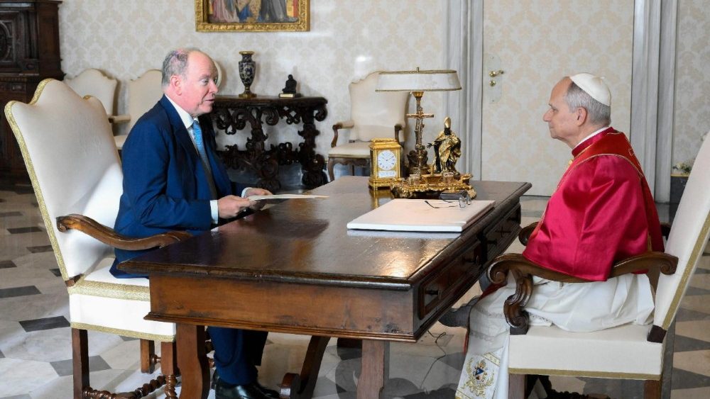 Візіт князя Манака ў Ватыкан