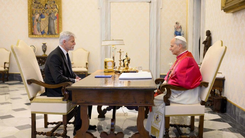 Візіт прэзідэнта Чэхіі ў Ватыкан