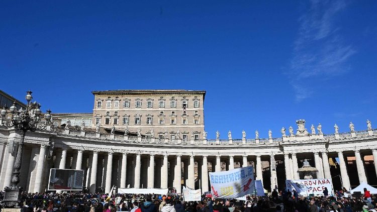 Площадь Святого Петра в Ватикане