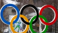 Алімпійскія сімвалы ў італьянскай Антерсельве (Антхольцы)