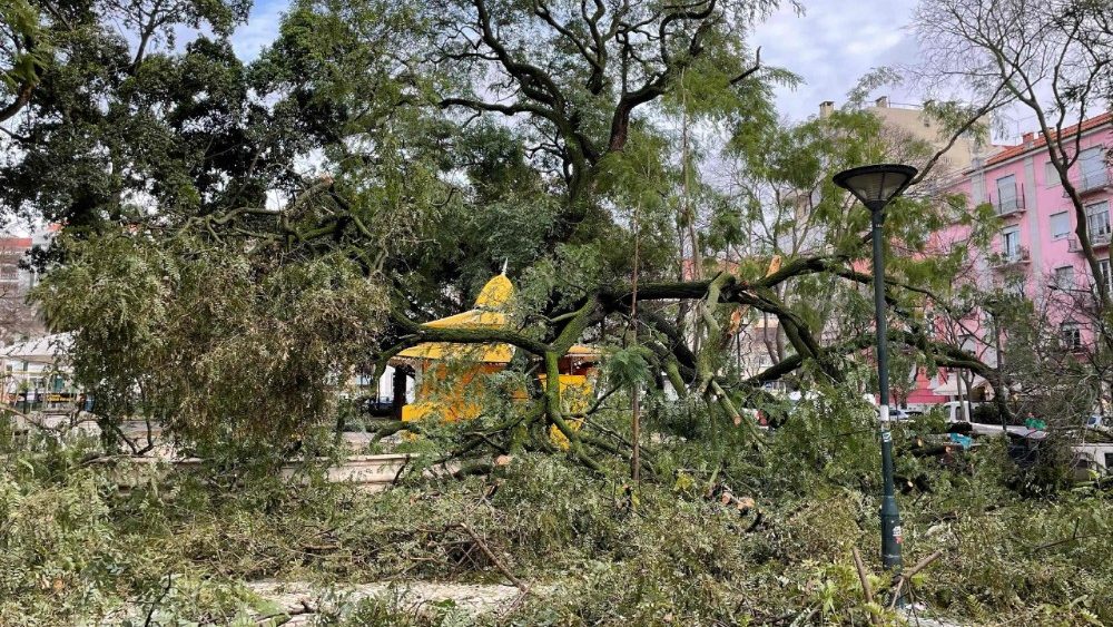 PORTUGAL-WEATHER-STORM