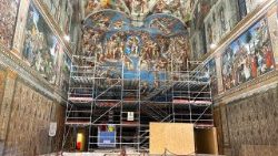 Restoration work begins on Michelangelo's 'Last Judgment'